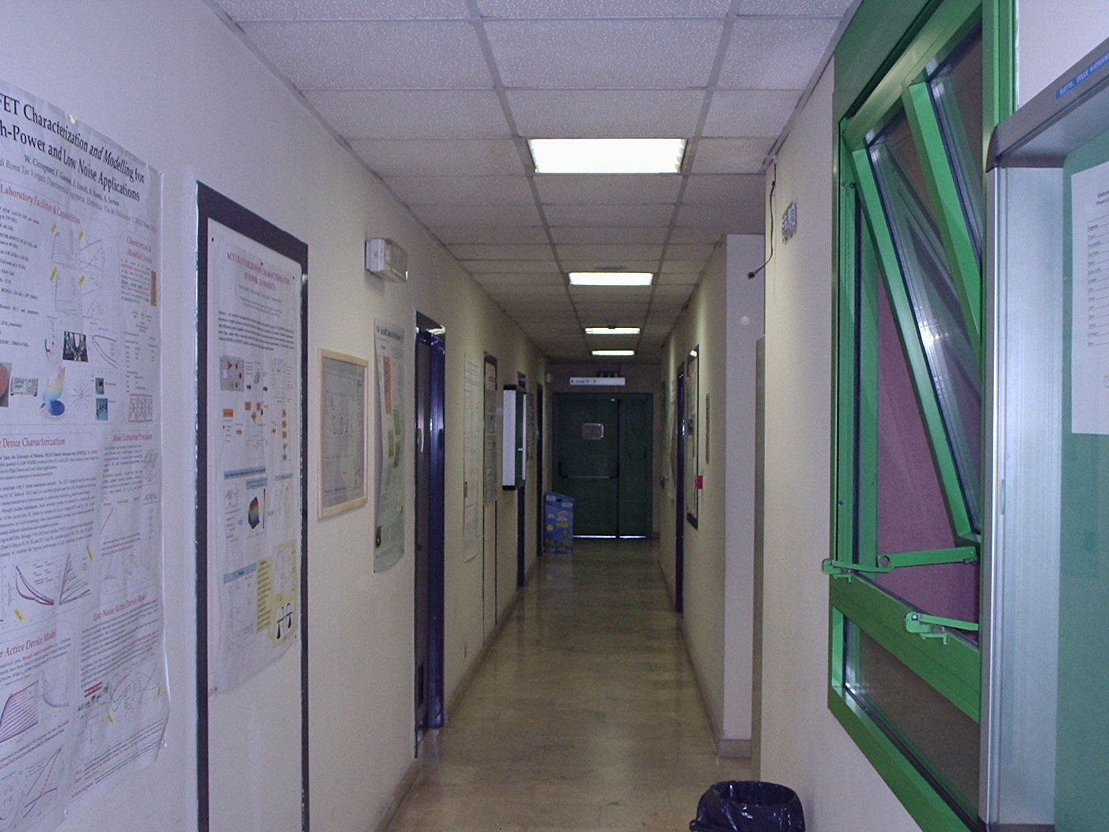 disp, first floor, corridor